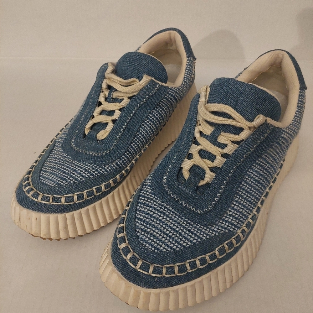 Dolce Vita Sneakers Women 8.5 Like NEW Comfort Blue